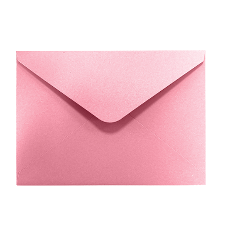Enveloppen C6 (114x162mm), lichtroze 10stuks