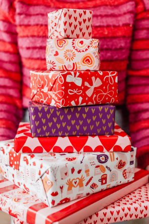 cadeaupapier, inpakpapier, geschenkpapier, valentijn, valentine