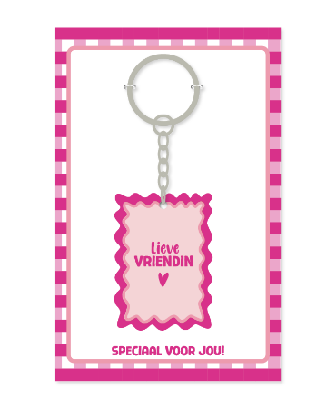 Sleutelhanger lieve vriendin