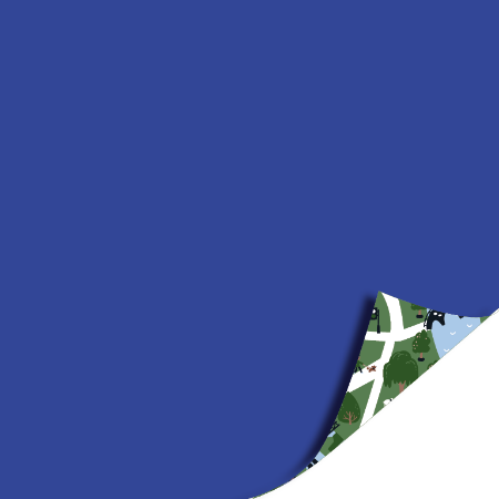 Achterzijde My Little Village - inpakpapier, cadeaupapier