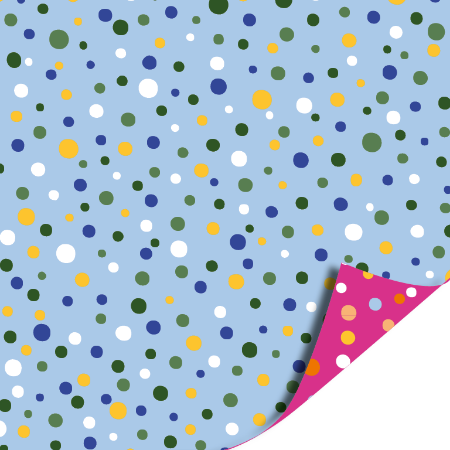 Afbeeldingen van KP® Cadeaupapier 30cm 100m - Confetti Party