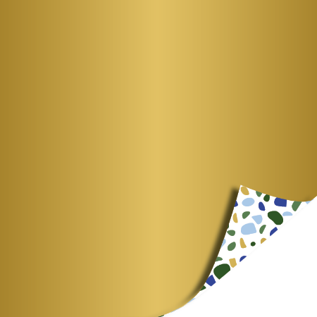 Afbeeldingen van KP® Cadeaupapier 30cm 100m - Terrazzo (blauw)