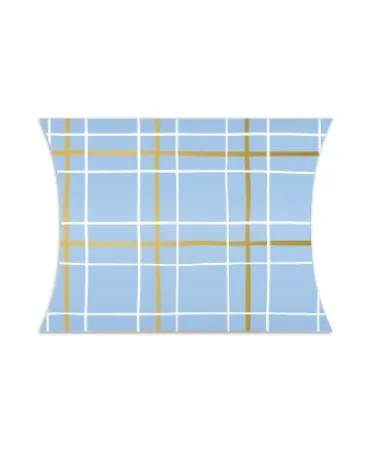 KP® Gondeldoosjes - Grid (lichtblauw) - 25 stuks