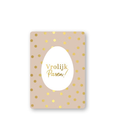 KP® Cadeaukaartjes A7 - Vrolijk Pasen, 25 stuks