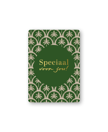 KP® Cadeaukaartjes A7 - Speciaal voor jou (tropical deco), 25 stuks