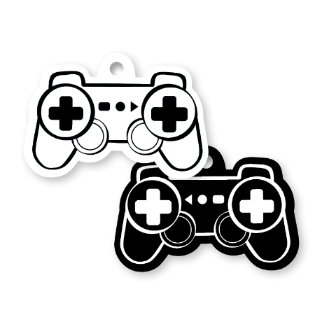 KP® Cadeaulabel - Game Console - 64x48mm