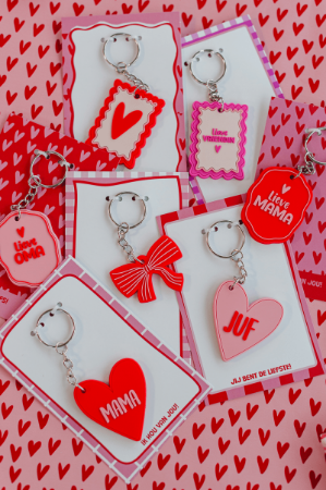 Sleutelhanger vierkant - Lieve Vriendin