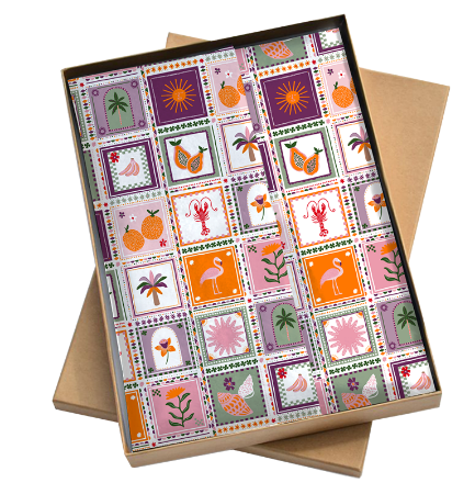 KP® Zijde vloeipapier vellen 35x50cm - Bohemian Summer