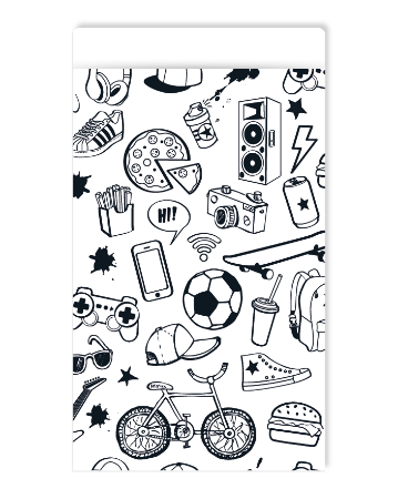 KP® Cadeauzakjes 17x25cm Game On 250st