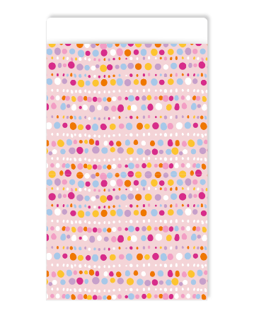 KP® Cadeauzakjes 17x25cm Blooming Bubbles (pink) 250st