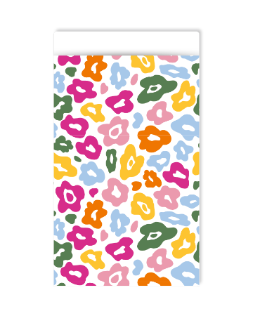 KP® Cadeauzakjes 12x19cm Leopard Garden 250st