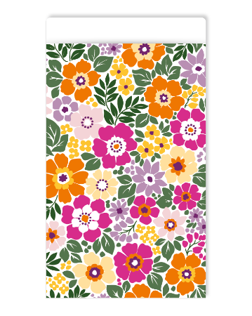 KP® Cadeauzakjes 17x25cm Summer Flowers 250st