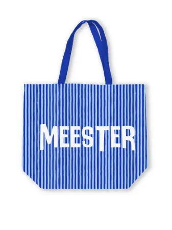 KP® Canvas tas - Meester (soft stripe) - Katoenen tas