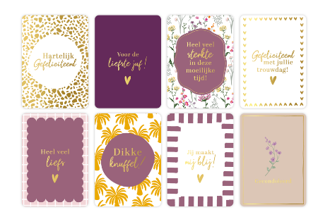 KP® Wenskaarten A6 Voordeelbox Voorjaar 2026 - 8 dessins - deel 3