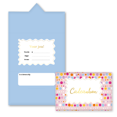 KP® Cadeaubon - Blooming Bubbles - 25 stuks