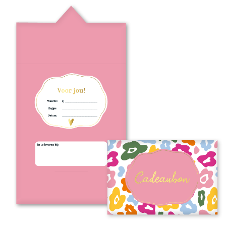 KP® Cadeaubon - Leopard Garden - 25 stuks