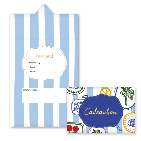 KP® Cadeaubon - Seaside Supper - 25 stuks