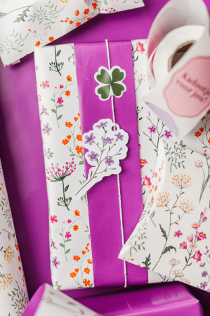 Wildflowers - inpakpapier, cadeaupapier