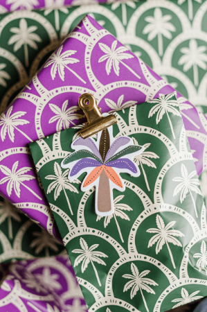 KP® Cadeauzakjes 12x19cm Tropical Deco 250st