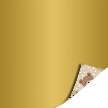 KP® Cadeaupapier 100m - Little Bear (beige)