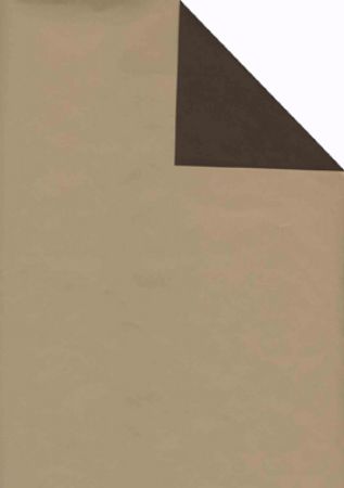 Afbeeldingen van Cadeaupapier Artline Forte 80gr parel-cream/brown 30cm 200m