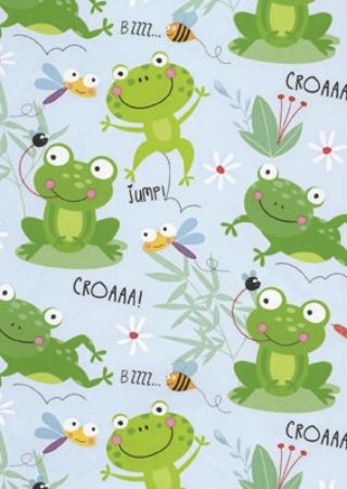 Afbeeldingen van Cadeaupapier Artline Mat 90gr Jump 30cm 200m