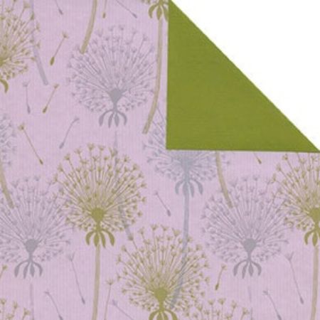 Afbeeldingen van Cadeaupapier Eco Kraft wit 65gr Varenna pastel/rosé 30cm 200m