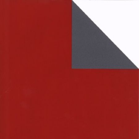 Afbeeldingen van Cadeaupapier Artline Forte 80gr Rood+UV/grijs 50cm 200m