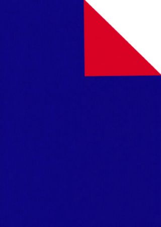 Afbeeldingen van Cadeaupapier Eco Kraft wit 65gr Uni royal red 50cm 200m