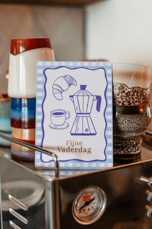 KP® Wenskaarten A6 - Fijne Vaderdag - 10 stuks