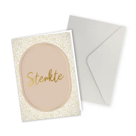 KP® Wenskaarten gevouwen - Sterkte - 5 stuks