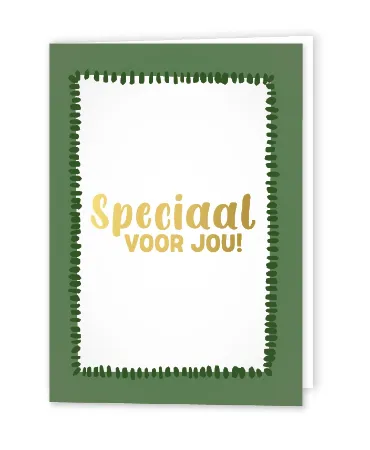 KP® Wenskaarten gevouwen - Speciaal voor jou - 5 stuks