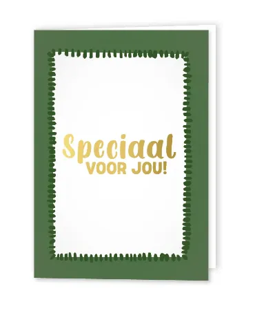 Afbeeldingen van KP® Wenskaarten gevouwen - Speciaal voor jou - 5 stuks