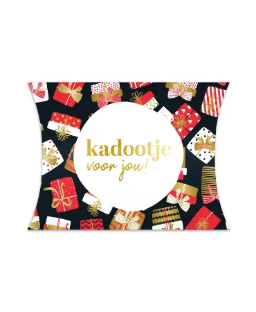 KP® Gondeldoosjes - Kadootje voor jou (kadootjes zwart) - 25 stuks