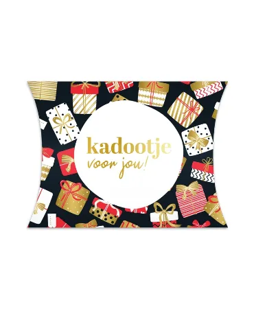 KP® Gondeldoosjes - Kadootje voor jou (kadootjes zwart) - 25 stuks