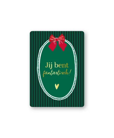 KP® Cadeaukaartjes A7 - Jij bent fantastisch, 25 stuks