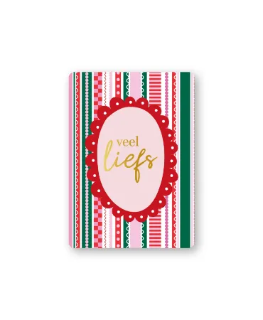 KP® Cadeaukaartjes A7 - Veel liefs, 25 stuks
