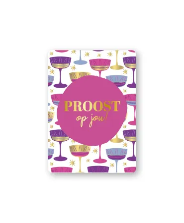 KP® Cadeaukaartjes A7 - Proost op jou, 25 stuks