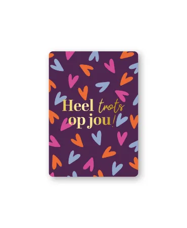 KP® Cadeaukaartjes A7 - Heel trots op jou, 25 stuks