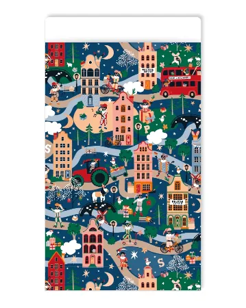 KP® Cadeauzakjes 17x25cm Sint is in town 250st