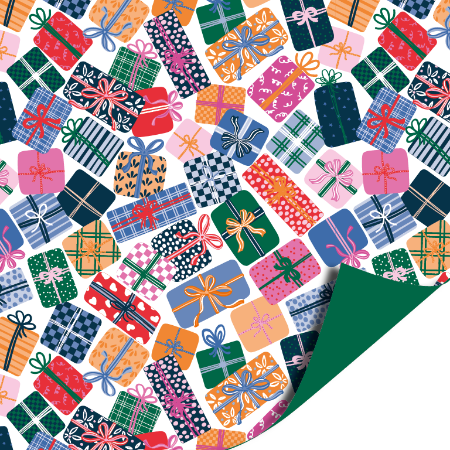 Afbeeldingen van KP® Cadeaupapier 70cm 100m - Kadootjes