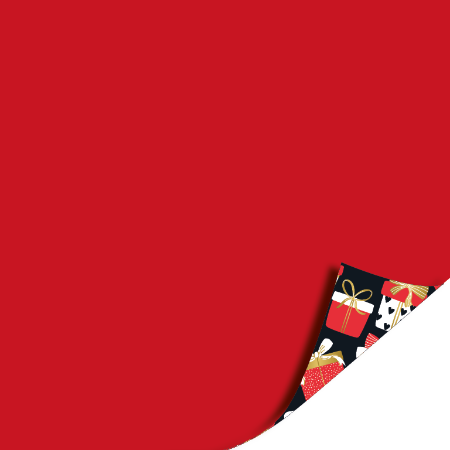 Afbeeldingen van KP® Cadeaupapier 30cm 100m - Kadootjes feest zwart