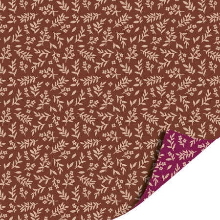 Afbeeldingen van KP® Cadeaupapier 40cm 100m - Luxury flowers