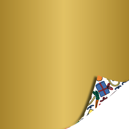 Afbeeldingen van KP® Cadeaupapier 50cm 100m - Mi Ma mijters