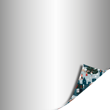 Afbeeldingen van KP® Cadeaupapier 30cm 100m - Winter fair