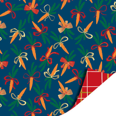 Afbeeldingen van KP® Cadeaupapier 30cm 100m - Wortel voor Ozosnel