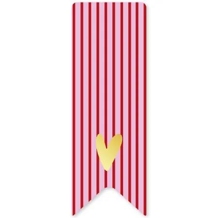 KP® Sluitsticker 45x125mm - Stripes 250p/r