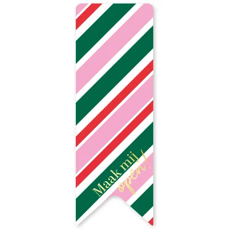 KP® Sluitsticker 45x125mm - Maak mij open 250p/r
