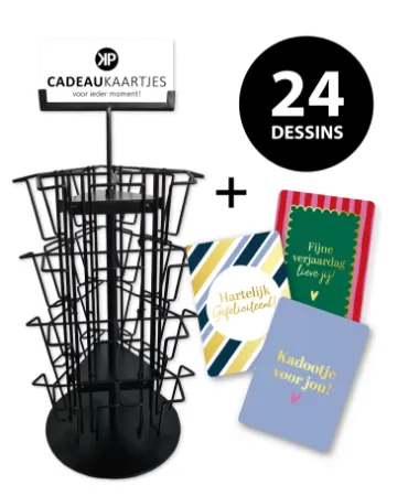 KP® Cadeaukaartjes A7 Voordeelbox Najaar incl. display - 24 x 25 stuks