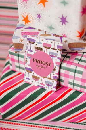 KP® Cadeaukaartjes A7 - Proost op jou, 25 stuks